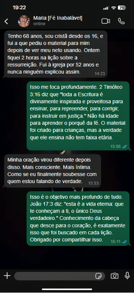 Depoimento Maria